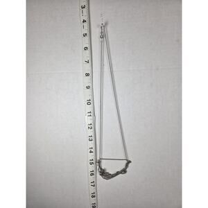 Gallo Silver Mermaid Charm Pendant Necklace 16" Spring Ring Closure